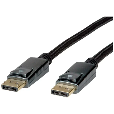 Immagine di Roline Displayport Cavo Spina DisplayPort, 1.00 m Multicolore 11.04.5866 UHD 8K;