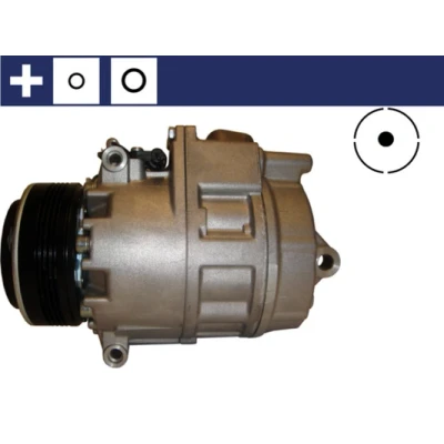 Immagine di MAHLE ORIGINAL ACP 1164 000S Compressore Aria Condizionata CSV717 12 PAG 46 R 134a con anello tenuta BMW: X5