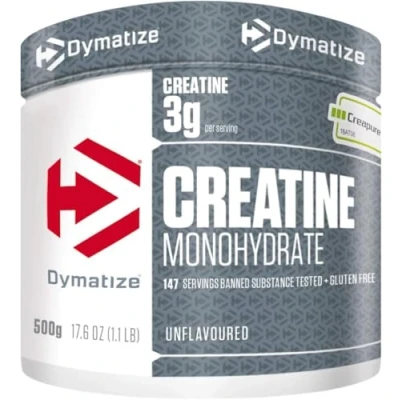 Immagine di Dymatize Creatine Monohydrate in polvere non aromatizzata 500g 100% Creapure Aminoacidi Creatina