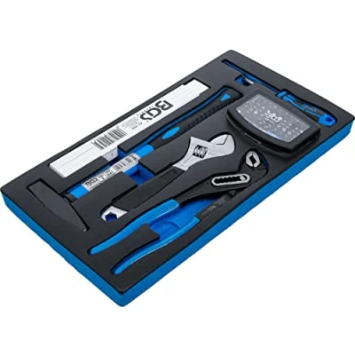 Immagine di BGS 2002 9 Inserto in schiuma per art. Set utensili manuali e punte 37 pezzi