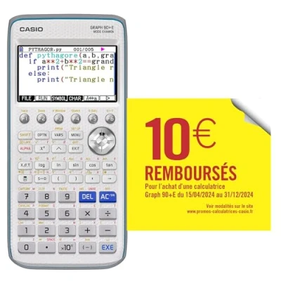 Immagine di Casio GRAPH90+E