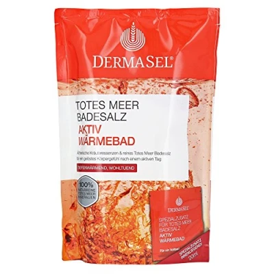 Immagine di DermaSel Totes Meer Badesalz + Aktiv Wärmebad, 1 pz Pacchetto combinato