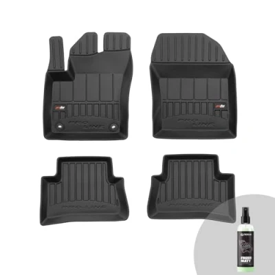 Immagine di FROGUM ProLine 3D Set Esclusivo di tappetini auto per Toyota C HR dal 2016 Materiale TPE durevole Bordini più alti