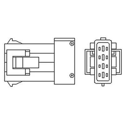 Immagine di MAGNETI MARELLI 466016355018 Sonda lambda riscaldato 4 CITROËN: Saxo Hatchback, C3 I Xsara Picasso, PEUGEOT: 206 Hatchback