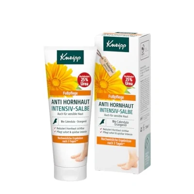 Immagine di Kneipp Unguento intensivo anti cornea, riduce efficacemente la calli, efficace in profondità e a lunga durata, idratazione intensa per una pelle sensibilmente morbida, 75 ml