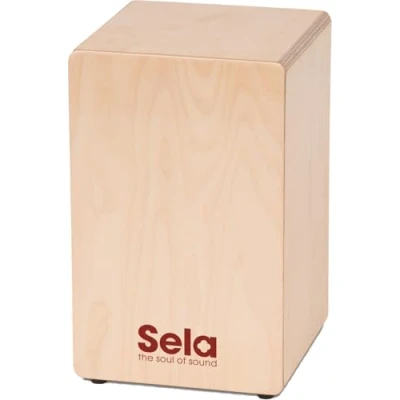 Immagine di Sela SE 117 Cajon per Principianti e Giocatori Esperti con Snare System Regolabile, Corpo in Betulla di Alta Qualità