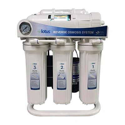 Immagine di Impianto di osmosi 600 GPD Perfect Water Direct Flow non necessita serbatoio, filtro acqua ad inversa, potabile, inversa