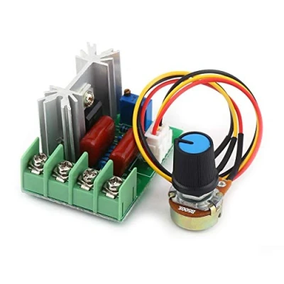 Immagine di Fydun Regolatore di Tensione AC 50 220V 2000W SCR Velocita e Termostato Motor Controller Speed LED Dimmer Regolabili Trasformatore Temperatura Velocità del Motore