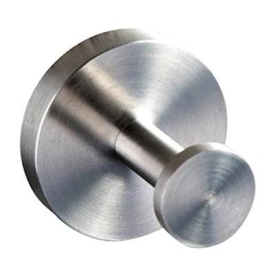 Immagine di Ambrosya® Scaldasalviette esclusivo in acciaio inox Asciugamano Gancio Appendiabiti (Acciaio inossidabile (Spazzolato))