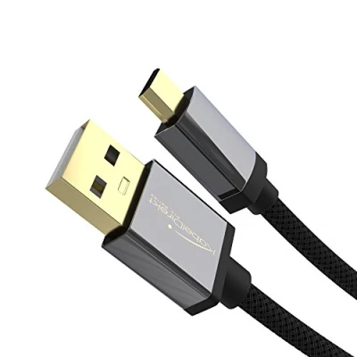 Immagine di KabelDirekt 0,5m Cavo Micro USB (USB 2.0, connettore a B, per la Carica e Sincronizzazione), PRO Series