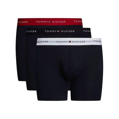Immagine di Tommy Hilfiger Trunk 3 PACK Culotte, Uomo, Taglia: Large, Primary red/white/desert sky