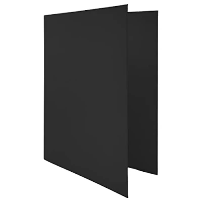 Immagine di Raylu Paper® raccoglitore 4 anelli a D da 25 mm, A4 con per riporre documenti, formato 33,5 cm di altezza x 26 larghezza e dorso spessore (nero)