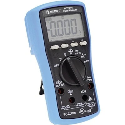 Immagine di Metrel MD 9016 SN Multimetro portatile digitale CAT II 1000 V, III 600 V Display (Counts): 6000