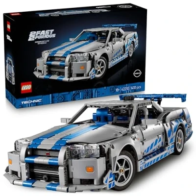 Immagine di LEGO 42210 2 Fast Furious Nissan Skyline GT R (R34) Flitzer (42210, Technic)
