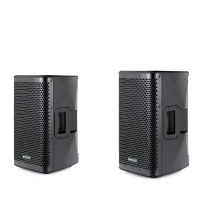 Immagine di Pronomic C 208 MP 8&quot; Altoparlante passivo Set stereo 2 passivi diffusore a vie Gestione della potenza: ciascuno 150 watt (RMS), 600 (picco) Livello pressione max.: 93 dB Casse nero