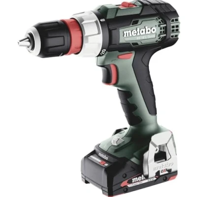 Immagine di Metabo BS 18 L Quick 614052500 Trapano avvitatore a batteria V 2 Ah Li Ion brushless, incl. seconda batteria, valigia, caricabatterie