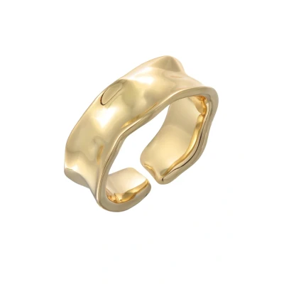Immagine di Elli Chunky Structure Anello goldcoloured, Donna, Taglia: 54, Gold coloured