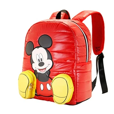 Immagine di Karactermania Mickey Mouse Shoes Fashion Padding DB Zaino per bambini, Taglia: One Size, Rojo