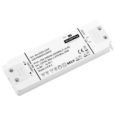 Immagine di Dehner Elektronik SS 20 12VF Trasformatore per LED Tensione costante W 1.67 A 12 V/DC adatto mobili, Protezione sovraccarico, Sovratensione 1 pz.