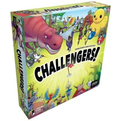 Immagine di Z Man Games CHALLENGERS! Board Game Versione inglese Multicolore, pezzo unico