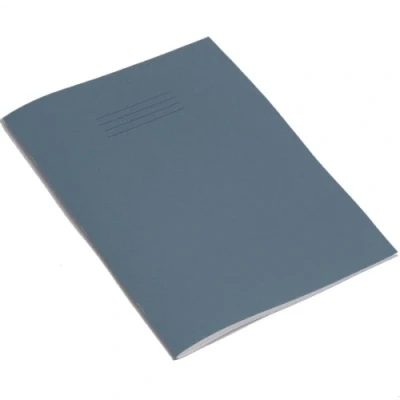 Immagine di RHINO Quaderno formato A4, 80 pagine, a quadretti 20 mm, confezione da 10, colore: Azzurro