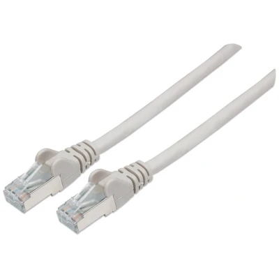 Immagine di Intellinet 733304 RJ45 cavo di rete, patch CAT 6 S/FTP 20.00 m Grigio contatti connettore dorati 1 pz.