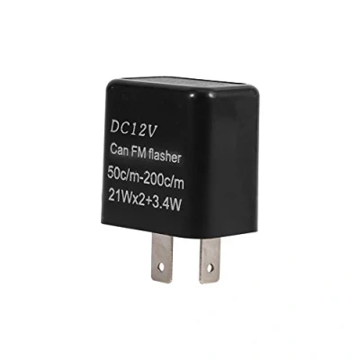 Immagine di Relè Frecce Moto Cbf 125 Indicator Relay Flasher Rele 12v Intermitente adatto perRelè Lampeggiante A 2 Pin, Universale Indicatore Di Direzione pericolo Velocità Led