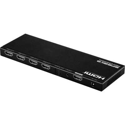 Immagine di SpeaKa Professional 4 Porte Distributore, splitter HDMI Con convertitore incorporato 4096 x 2160 Pixel Nero