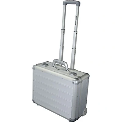 Immagine di Alumaxx, valigetta attachè per pc portatile, Venture, argento opaco (Argento) 45163