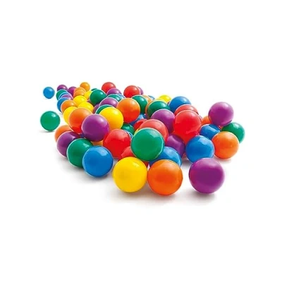 Immagine di Intex Set 100 Palline, Colori Assortiti, 8 cm, 49600