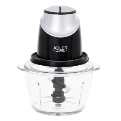 Immagine di Adler AD 4082 Tritatutto con ciotola in vetro da 1,2 l, 550 W, rivestimento gomma antiscivolo