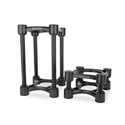 Immagine di IsoAcoustics Iso Stand Series Speaker Isolation Stands with Height &amp; Tilt Adjustment: 130 (13 x 15.2 cm) Pair