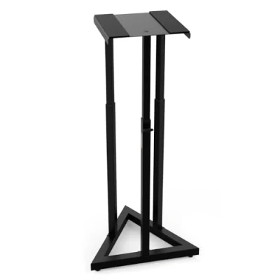 Immagine di Audibax Neo SM30 Supporto per Altoparlante di Studio Piedi un Monitor da Regolabile in Altezza 90 a 118 cm Stabilità e Sicurezza Elevata Universale Altoparlanti HiFi