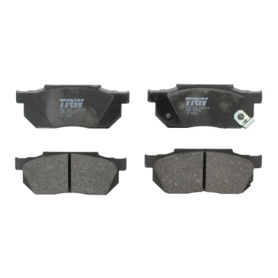 Immagine di TRW GDB325 Kit pastiglie freno con segnalatore acustico usura HONDA: CIVIC V Hatchback, 5 Stufenheck, CRX 2