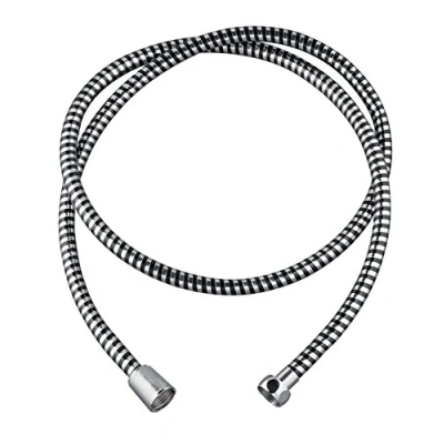 Immagine di Wirquin, 60720934, Zebra tubo doccia, PVC, lunghezza 1,5 m, cromo