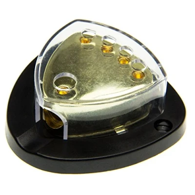 Immagine di Adattatore Universe® Blocco di distribuzione auto, cavo alimentazione: 12V, amplificatore, 1x 25 mm², 4x 16 1 a 4