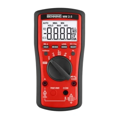 Immagine di Benning MM 2 3 Multimetro portatile digitale CAT II 1000 V, III 600 IV 300 V Display (Counts): 6000