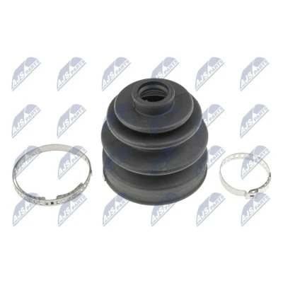 Immagine di NTY NOP 054 Soffietto Assale anteriore, lato ruota con morsetti PEUGEOT: 205 II Hatchback, 806 MPV, I CITROËN: XM Hatchback