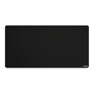 Immagine di Glorious Gaming Cloth Mousepad (XXL Extended) Bordi cuciti, superf. liscia per velocità e controllo, antisciv., lavabile in lavatrice, grande (910 x 460 3 mm) Nero