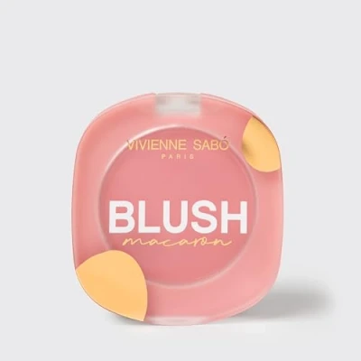 Immagine di Vivienne Sabo Matte Face Blush &quot;Macaron&quot; (Cool Pink, 4,1 Gr)