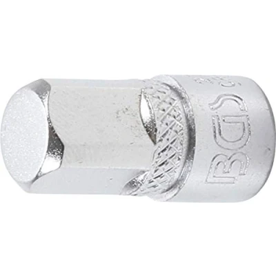 Immagine di Bgs Adattatore, 3/8 esterno e 1/4 pollici interno, cromato opaco, 271
