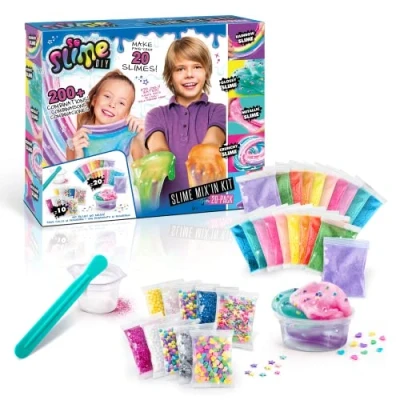 Immagine di Canal Toys So Slime Kit per creare 20 Slime, attività creative DIY bambini, SSC 185, multicolore