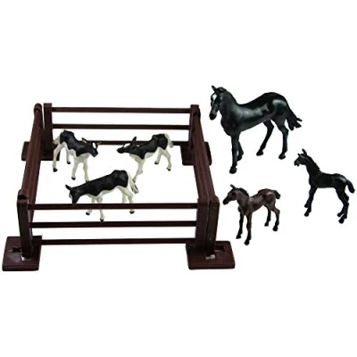 Immagine di Britains Set da gioco per bambini in scala 1:32, giocattoli collezione animali fattoria, compatibile con fattoria adatto collezionisti e dai 3 anni