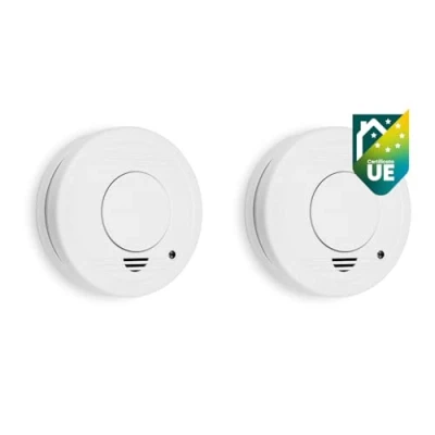 Immagine di Smartwares Rilevatore di fumo Kit da 2 a batteria