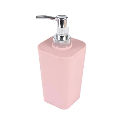Immagine di Douceur d&#039;Intérieur DISTRIBUTORE di Sapone Effetto Soft Touch, Stagno, Rosa Cipria, 7.3 x 18 cm