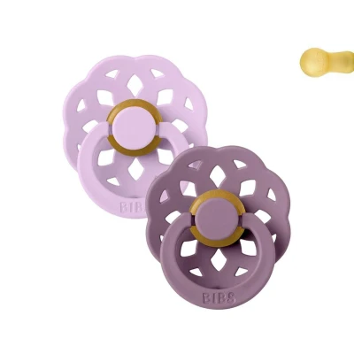 Immagine di Pack 2 Succhietti BIBS Boheme Violet Sky/Mauve