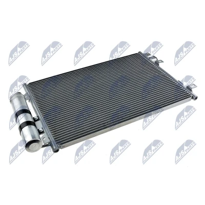 Immagine di NTY CCS RE 012 Condensatore senza essiccatore Alluminio 550 R 134a RENAULT: Kangoo I