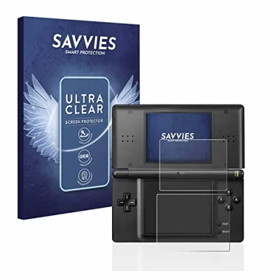Immagine di savvies (18 Pezzi Pellicola Protettiva per Nintendo DS LITE Protezione Schermo Trasparente