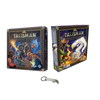 Immagine di Talisman Set di 2 estensioni in francese La Città + Il Dungeon 1 apribottiglie Blumie (Città Dungeon)