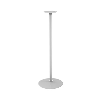 Immagine di Puremounts Pm Som 061 Supporto Compatibile con Sonos One e Play 1, Altezza 716 Mm, Gestione Cavi Integrata, Capacità di Carico 3 Kg, Bianco